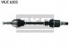 SKF VKJC 6103 Привідний вал renault megane ii le 1.9dci / 2.0 16v 02-