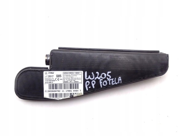 Mercedes-Benz OE 2058600702 GBI_BMW A MERCEDES C-КЛАС W205 14-21 ПОДУШКА AIRBAG СИДІННЯ ПРАВА ОРИГІНАЛ НОВА