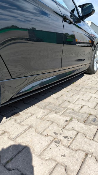 Китай BMW F30 F31 DOKŁADKI PROGÓW BOCZNE SPLITTERY CZARNY POŁYSK BMW F30 F31 НАКЛАДКИ ПОРОГІВ БІЧНІ СПЛІТТЕРИ ЧОРНИЙ ГЛЯНЕЦЬ