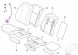 BMW OE 5210 6964726 Накладка на подушку переднього сидіння BMW E60 E61