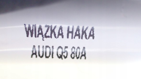 VAG-SYSTEM 80A wiazka haka ZEWNETRZNA Новий зовнішній промінь буксирного гака audi q5 80a