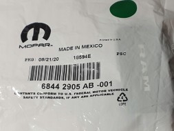 Dodge OE 68442905AB КЛЮЧ DODGE РАМ 2019-21 МОПАР 05