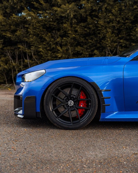 Китай 6444345 CANARDSY ЛЬОТКИ НАКЛАДКИ СПЛІТТЕРКИ ПЕРЕДНІ + ЗАДНІ КОМПЛЕКТ BMW M2 G87 CARBON