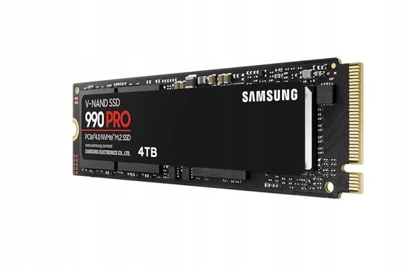 Китай WEW-SC-AB-DGSAMWBT40990PR SSD-накопичувач Samsung 990 PRO 4TB NVMe Gen4.0x4 MZ-V9P4T0BW 7000 МБ/с