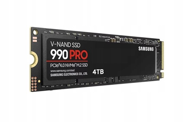 Китай WEW-SC-AB-DGSAMWBT40990PR SSD-накопичувач Samsung 990 PRO 4TB NVMe Gen4.0x4 MZ-V9P4T0BW 7000 МБ/с