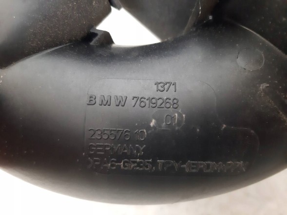 Mini OE 7619268 23557510 AUTO MA MINI COOPER S 2.0 F55 F56 ПОВІТРЯНА ТРУБКА ВПУСКНИЙ РЕЗОНАТОР