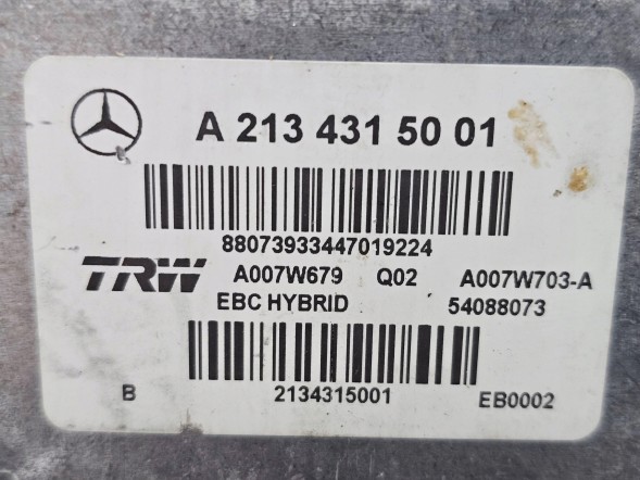 Mercedes-Benz OE SPP16894 MERCEDES E-КЛАС W213 НАСОС ABS БЛОК КЕРУВАННЯ EBC HYBRID НОВИЙ A2134315001