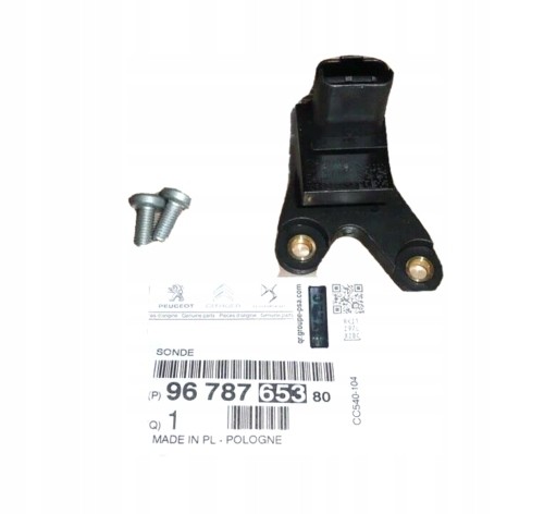 Citroen OE Citroen Jumpy Jumper Czujnik ciśnienia spalin EGR 9678765380 Датчик тиску вихлопу Citroen Jumpy Jumper EGR