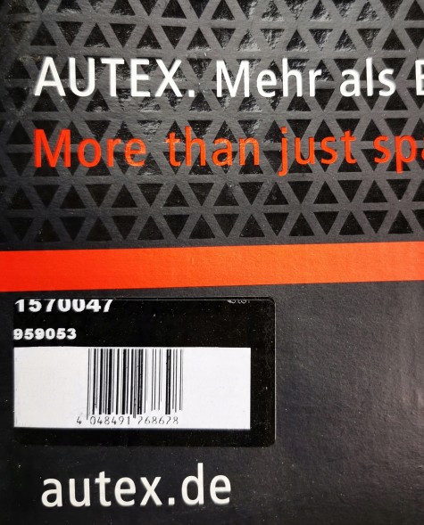Autex Клапан EGR AUTEX 959053