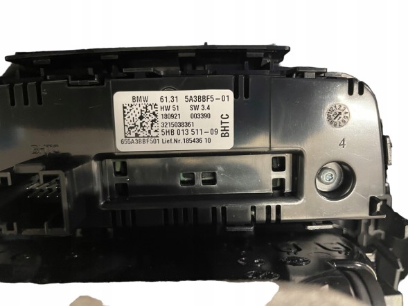 BMW OE 6806816 5A3BBF5 5A05665 CARPARTS24 КОНДИЦІОНЕР ПАНЕЛЬ КОНДИЦІОНЕРУ ПІДІГРІВ ЗАДНІХ СИДІНЬ USB BMW G20 G21 2022R