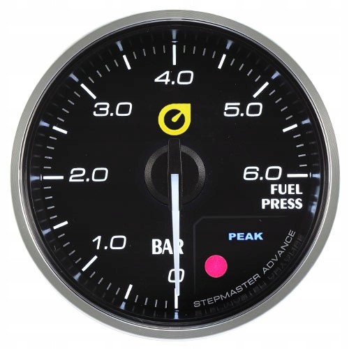 Auto Gauge 355FP-52-WP Новий Auto Gauge тиску палива 52 мм жовтий
