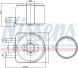 90603 NISSENS Радіатор