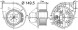 Mahle AB 83 000S Повітродувний вентилятор припливу ab 83 000s mahle