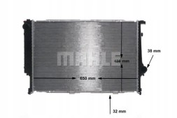Mahle CR 287 000S Радіатор охолодження cr 287 000s mahle bmw 5 7 8 e31 e32