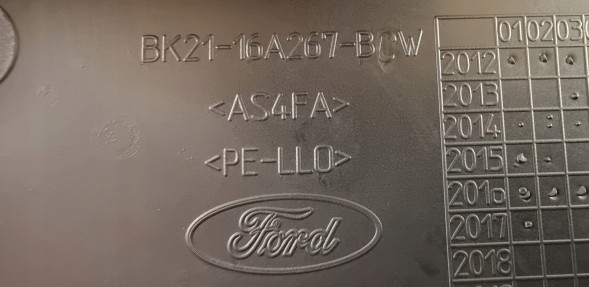 Ford OE BK21-16A266-BC5JA6 _ BK21-16A267-BC5JA6 КОМПЛЕКТ ОРИГІНАЛЬНИХ ПЕРЕДНІХ КРИШОК FORD CUSTOM 2012- _ 1915641 _ 1915642