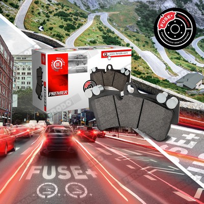 FDB1978 FERODO Комплект гальмівних колодок з 4 шт дисків