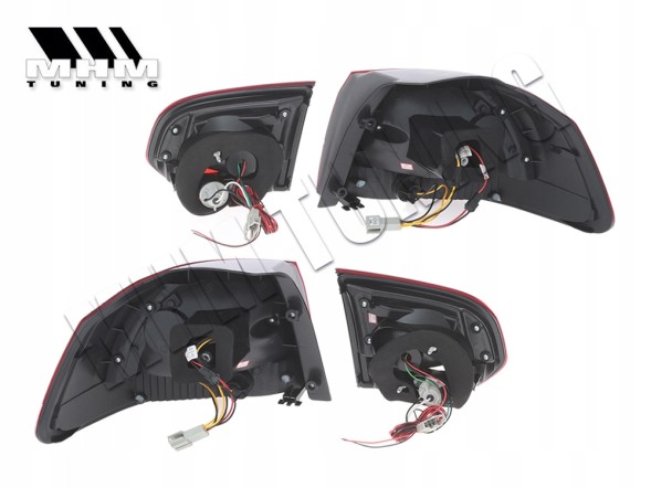 Junyan 951891AE mhm Задні ліхтарі комплект Led Neon Tuning Red VW Golf VI 6 5k0 2008-2013 HB z24