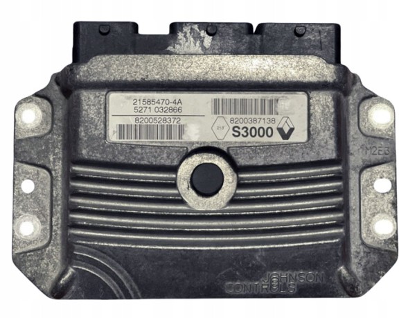 Renault OE 215854704A 8200528372 КОНТРОЛЕР ДВИГУНА RENAULT 21585470-4A 8200528372 + ПРОГРАМУВАННЯ