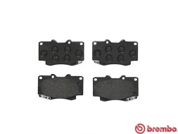 P83069 BREMBO Комплект гальмівних колодок з 4 шт дисків
