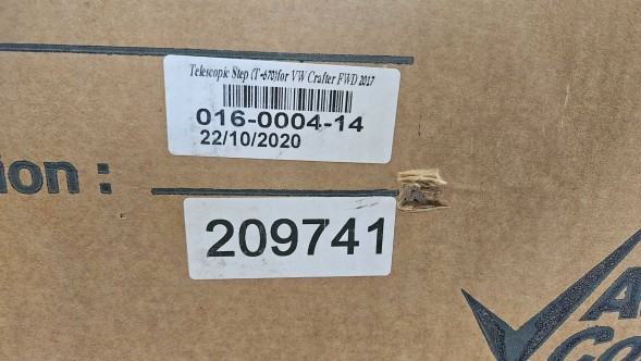 Volkswagen OE 016-0004-14 PG ЕЛЕКТРИЧНИЙ ВИСУВНИЙ СХІДЕЦЬ AUTOCOOL VW CRAFTER MAN TGE 016-0004-14