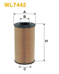 WL7442 WIX FILTERS Фільтр оливи