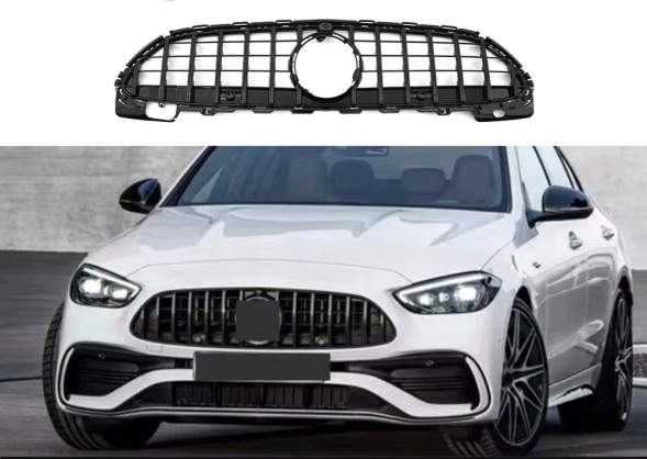 Racelab Performance 5903418880873 Решітка-імітація бампера Mercedes C class W206 2021+ AMG Line Panamericana GT