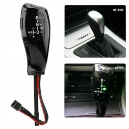QP SK002-BP РУЧКА ПЕРЕКПП АКПП BMW E46 E60 E63 ШКІРА