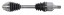 Euro Driveshafts BM-8-419 ПЕРЕДНИЙ ПРИВОДНИЙ ВАЛ ЛІВИЙ BMW F45 F46 F48 F39