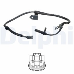 SS20620 DELPHI Датчик швидкості обертів коліс антиблокувальної системи гальм