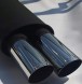 BUZZER SM2X93NL Універсальний спортивний глушник ліва сторона 2х90 мм