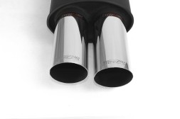 BUZZER SM2X93NL Універсальний спортивний глушник ліва сторона 2х90 мм