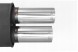 BUZZER SM2X93NL Універсальний спортивний глушник ліва сторона 2х90 мм