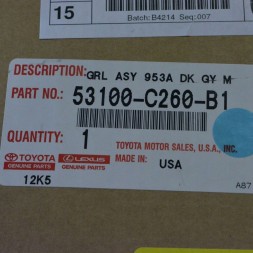Toyota OE 53100-0C260-B1 531000C260B1 Toyota Tundra TRD 14-18 решітка OEM TOYOTA