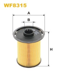 WF8315 WIX FILTERS Фільтр палива