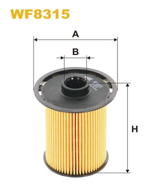 WF8315 WIX FILTERS Фільтр палива