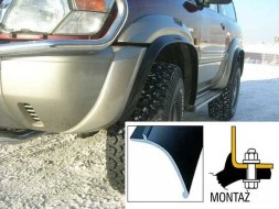 Китай Poszerz 10cm Розширення надколів 160см 10см NISSAN JEEP OPEL