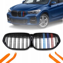 TOPGER KRG-BMW-348 XX РЕШІТКА РАДІАТОРА BMW X1 F49 19-22 ЧОРНИЙ ГЛЯНЕЦЬ КОЛІР M ПАКЕТ 2 РЕБРА