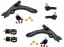 SRLine ALL1251A Маятники штифти кріплення наконечника VW PASSAT B3 ПЕРЕДНІ KPL 22мм
