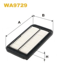 WA9729 WIX FILTERS Фільтр повітряний