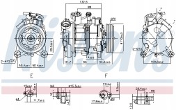 Nissens 890072 Nissens 890072 компресор, кондиціонер