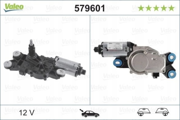 Valeo 579601 Двигун склоочисника 579601 valeo volvo v70 iii