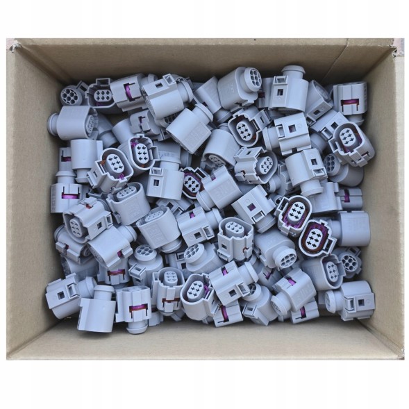 e-connectors 42121200/1J0973713G/100 Заглушки типу 1J0973713G (100 шт - самі корпуси)