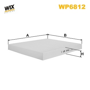 WP6812 WIX FILTERS Фільтр салону