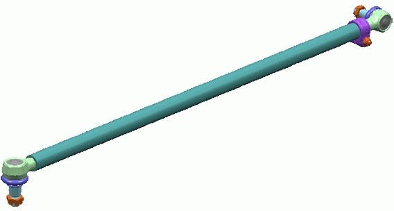 V-maxzone Part VIC-420179 Центральна рульова тяга для MAN TGM I 10.05-03.22