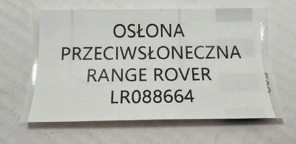 Land Rover OE LR088631 НОВИЙ ОРИГІНАЛЬНИЙ ВИЗОР RANGE ROVER IV L405 LR088664