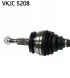 SKF VKJC 5208 Привідний вал vw t5 1.9tdi 03- manual 5 speed pr