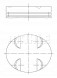 Mahle 005 24 00 Поршень дб комплектний