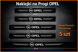 Chiny 9921578710 5 шт. Наклейки на пороги багажника Opel Mokka Zafira Insignia Astra