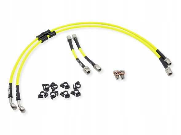 Китай Przewody hamulcowe w oplocie Renault Megane III RS Гальмівні дроти в обплетенні Renault Megane III RS