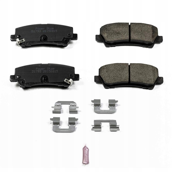 США D1793 Задні колодки ford mustang 15-19 power stop ceramic